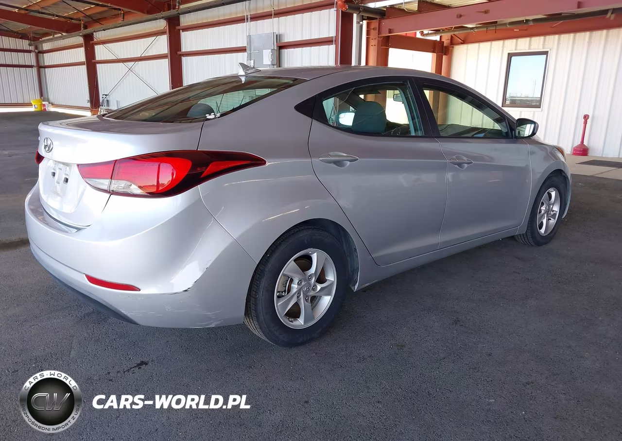2014 Hyundai Elantra Se VIN:5NPDH4AEXEH502830 - 4