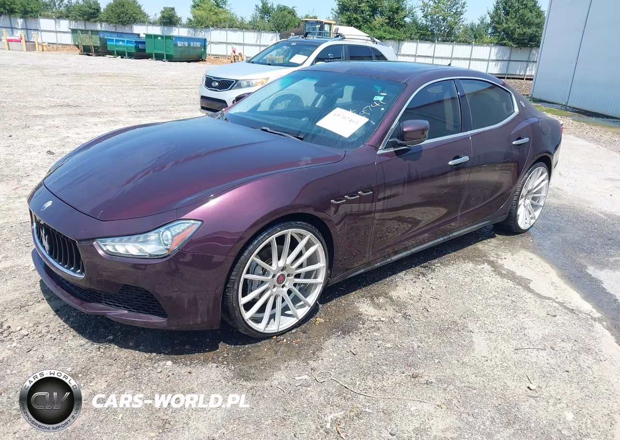 2016 Maserati Ghibli VIN:ZAM57XSA1G1168469 - 2