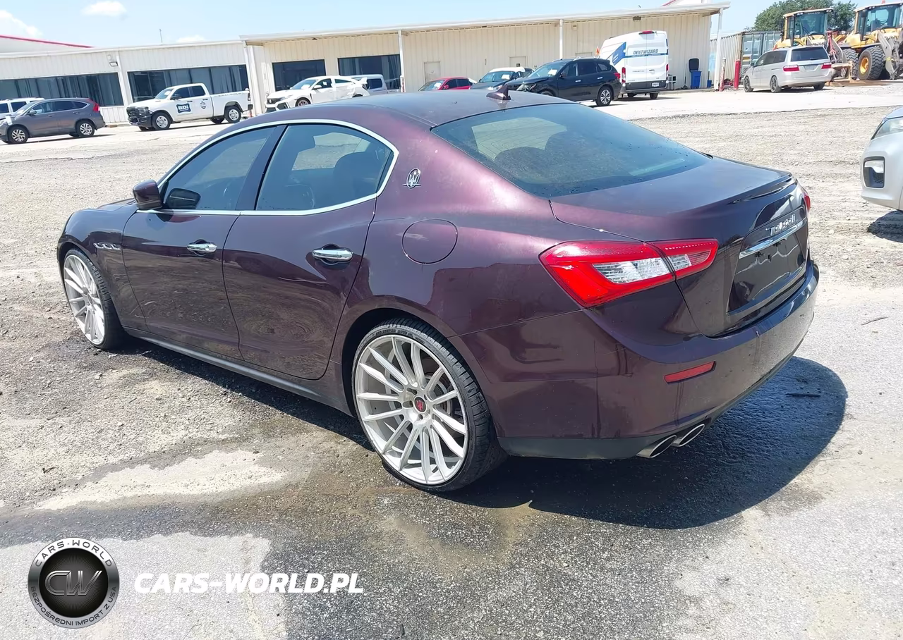 2016 Maserati Ghibli VIN:ZAM57XSA1G1168469 - 3