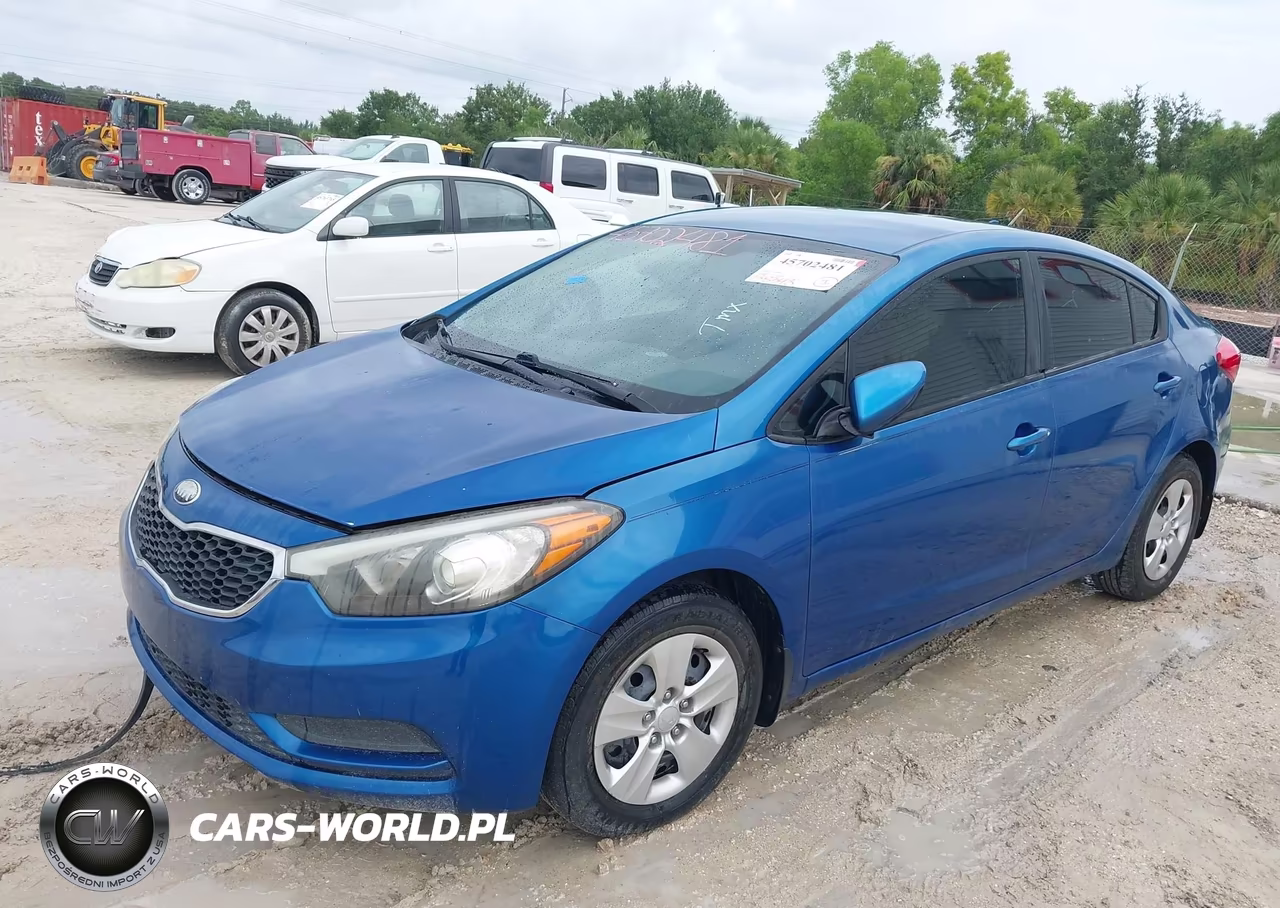 2014 Kia Forte Lx VIN:KNAFK4A68E5061277 - 2