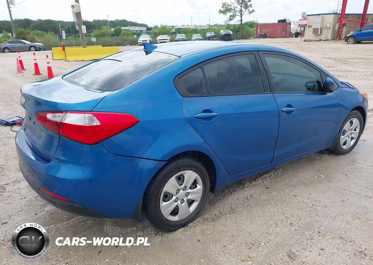 2014 Kia Forte Lx VIN:KNAFK4A68E5061277 - 4