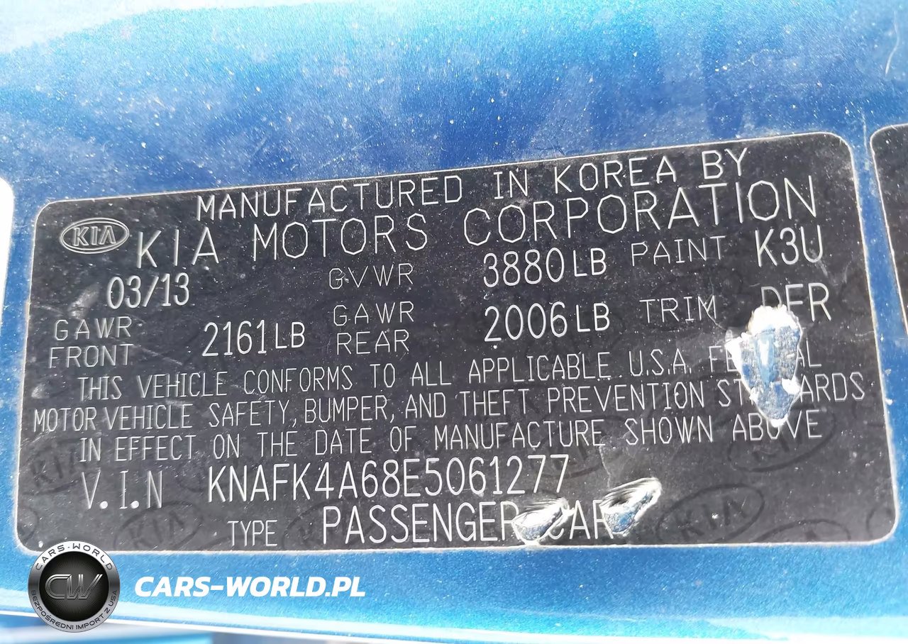 2014 Kia Forte Lx VIN:KNAFK4A68E5061277 - 9