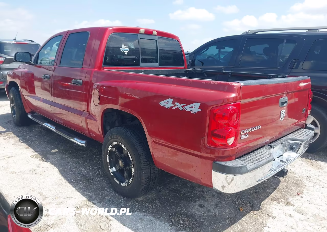 2006 Dodge Dakota Slt VIN:1D7HW48J56S584520 - 3
