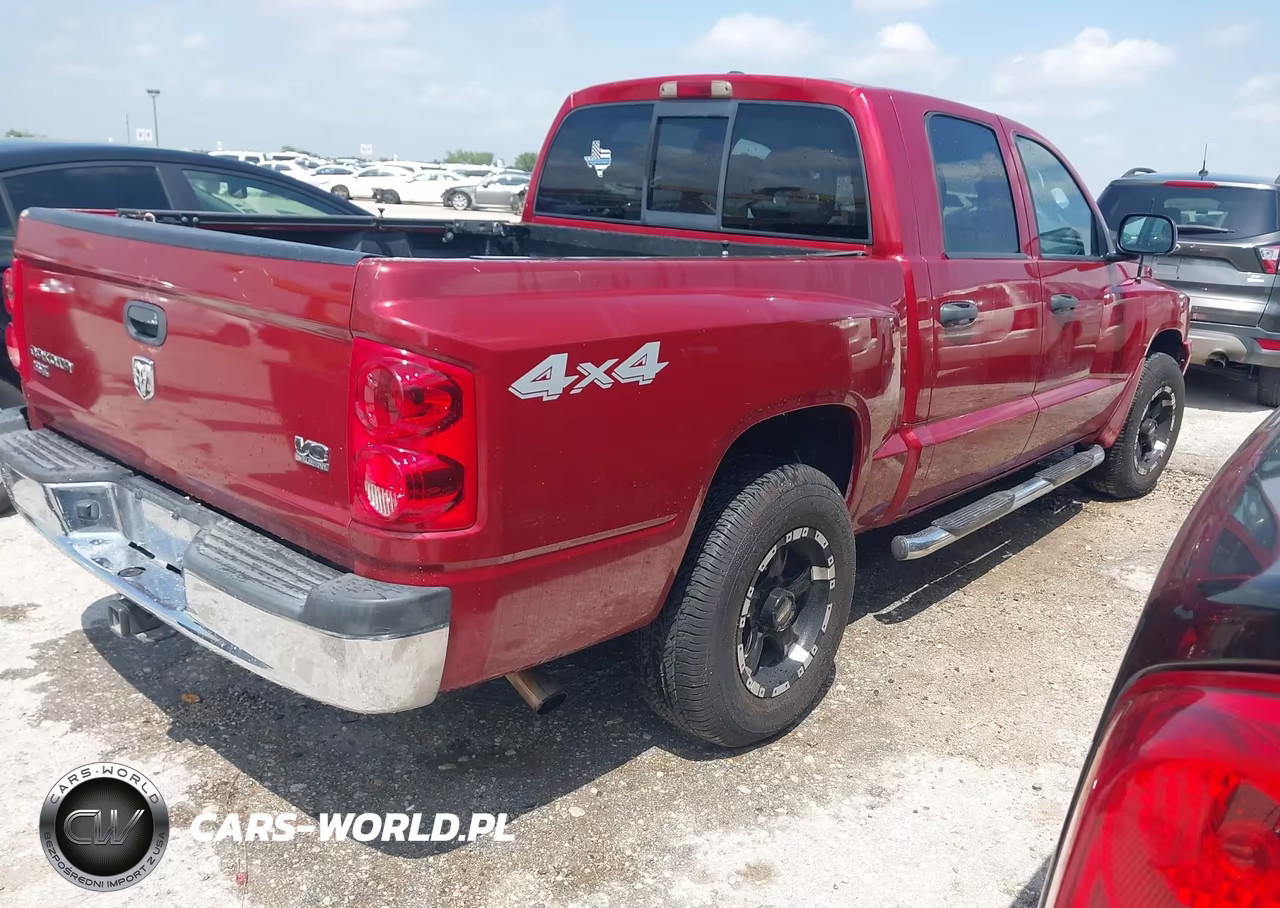 2006 Dodge Dakota Slt VIN:1D7HW48J56S584520 - 4