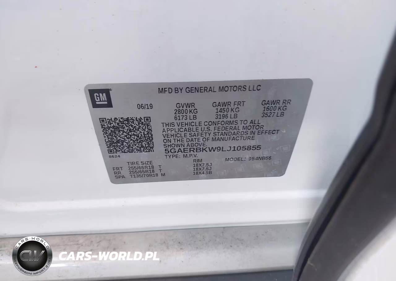 2020 Buick Enclave Fwd Essence VIN:5GAERBKW9LJ105855 - 9