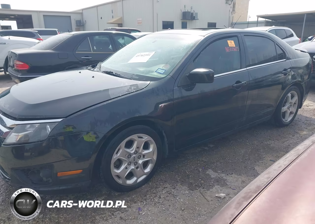 2010 Ford Fusion Se VIN:3FAHP0HA0AR160477 - 2