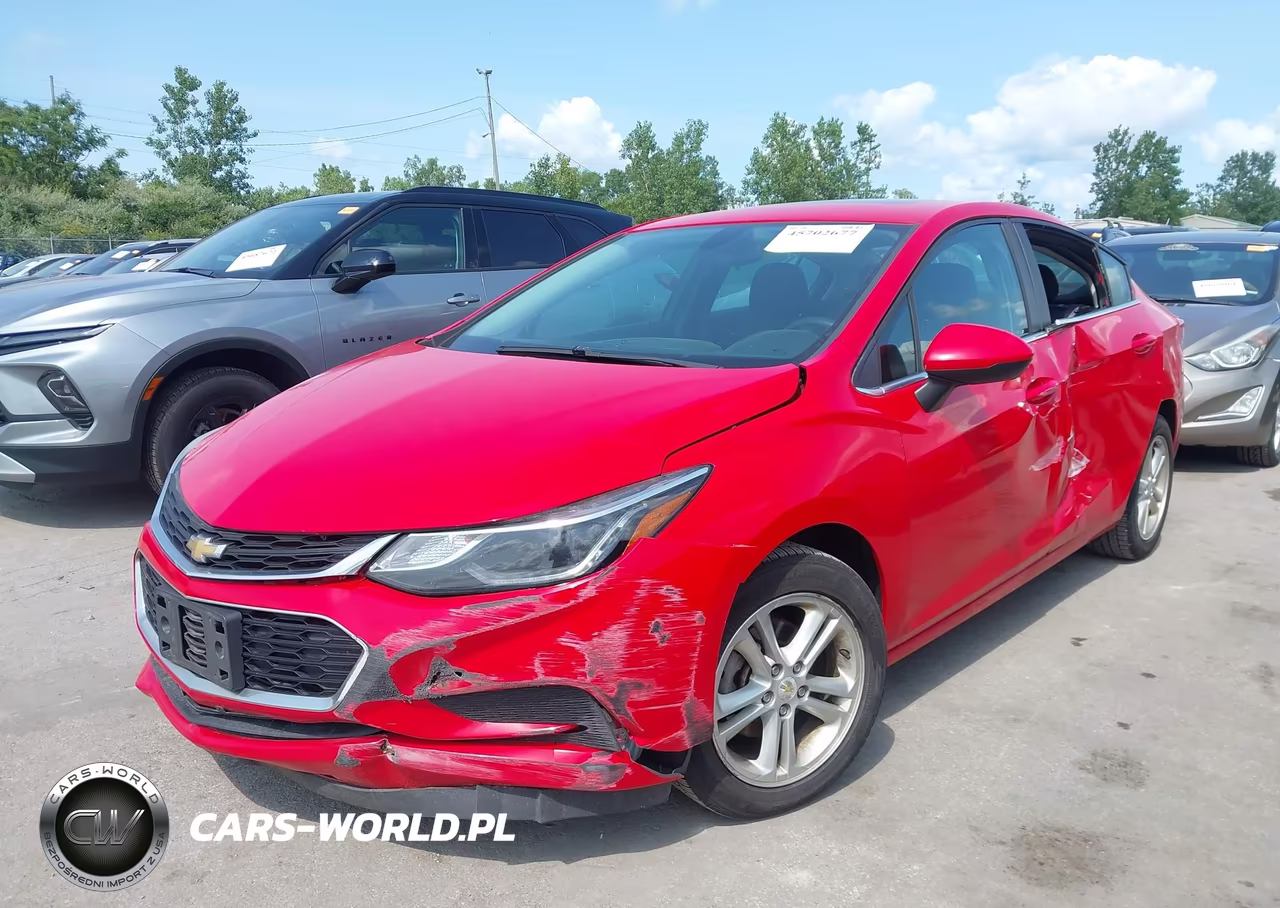 2016 Chevrolet Cruze Lt Auto VIN:1G1BE5SM6G7327634 - 2