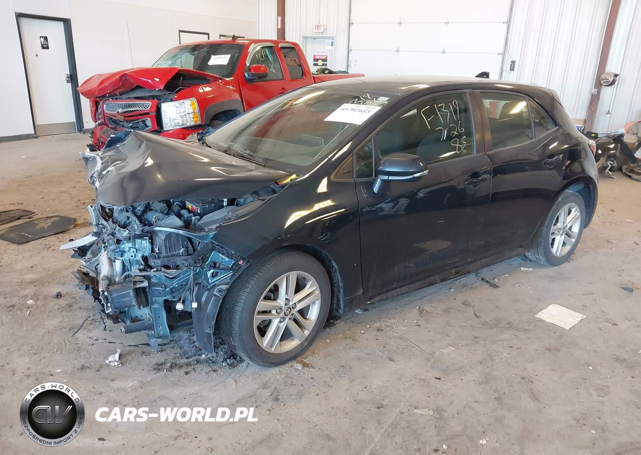 2019 Toyota Corolla Se VIN:JTNK4RBE8K3050264 - 2