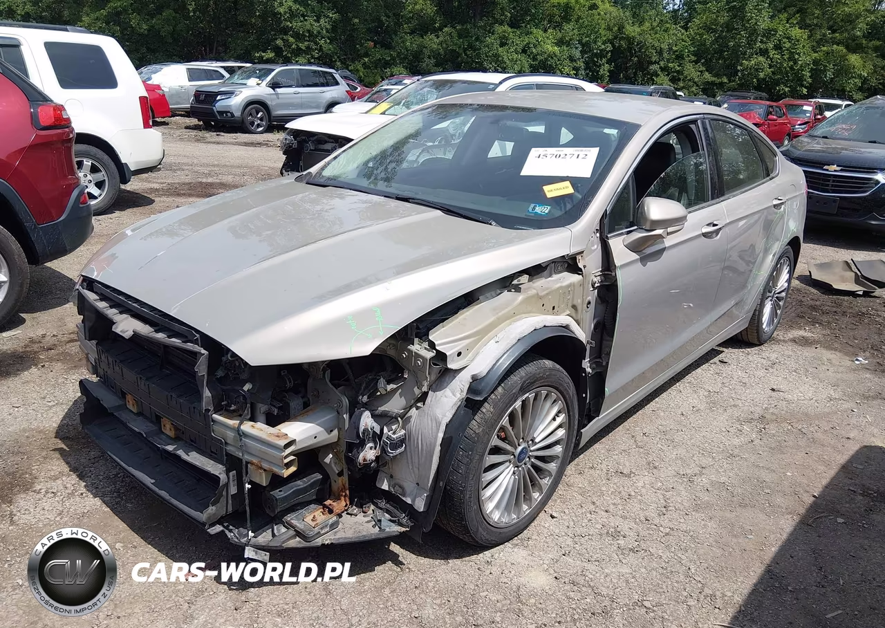 2015 Ford Fusion Titanium VIN:3FA6P0K95FR151805 - 2