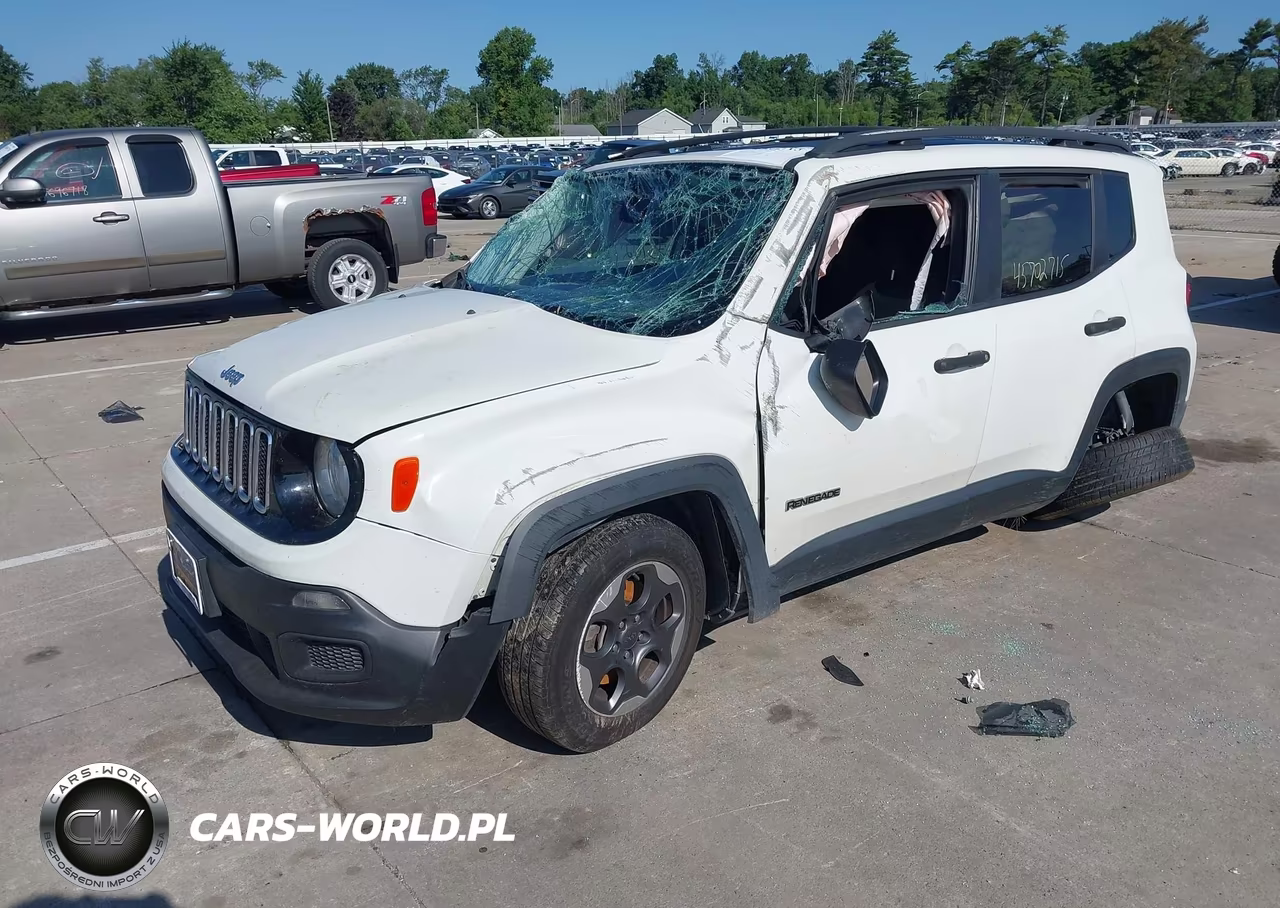 2017 Jeep Renegade Sport VIN:ZACCJAAB6HPE60883 - 2