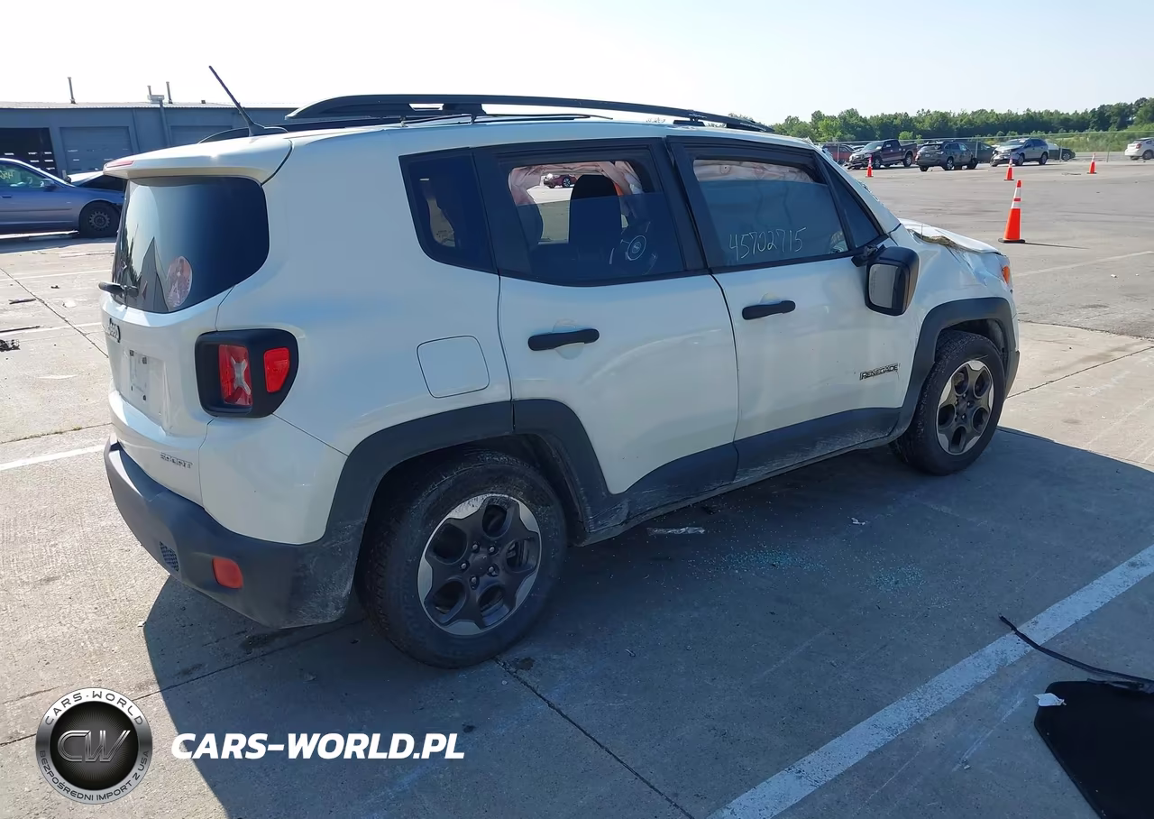 2017 Jeep Renegade Sport VIN:ZACCJAAB6HPE60883 - 4