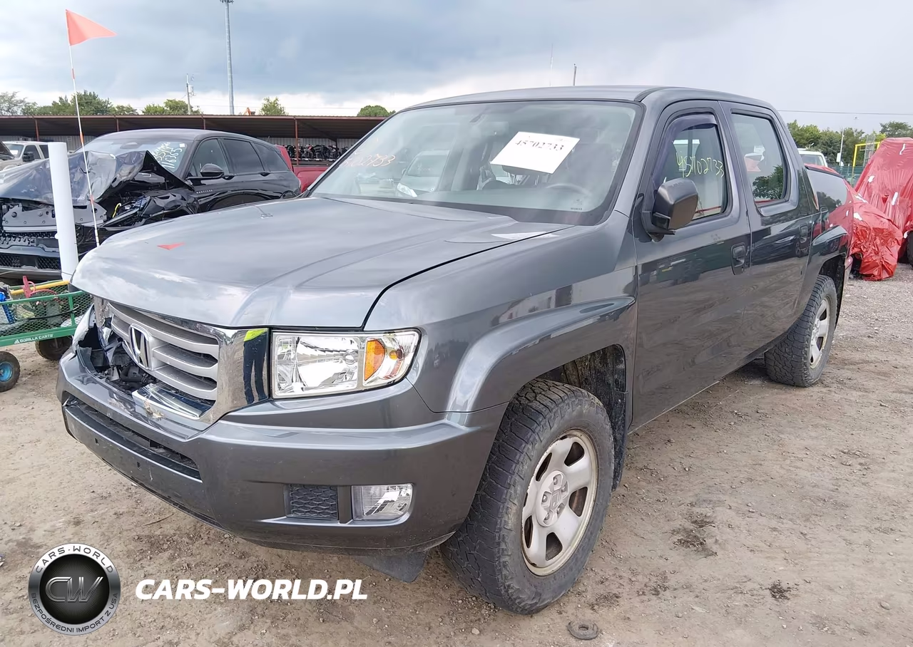 2013 Honda Ridgeline Rt VIN:5FPYK1F24DB009391 - 2
