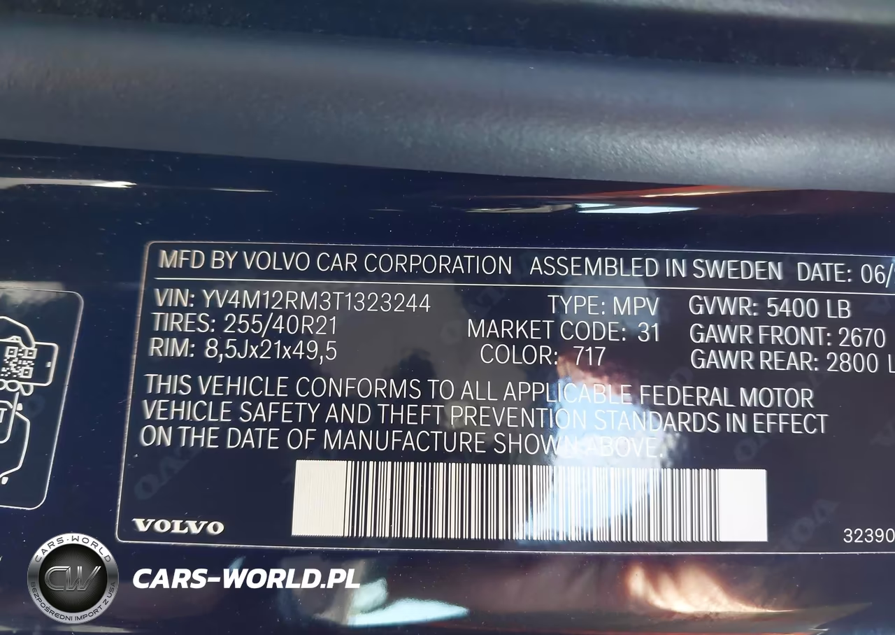 2026 Volvo Xc60 B5 Ultra VIN:YV4M12RM3T1323244 - 9