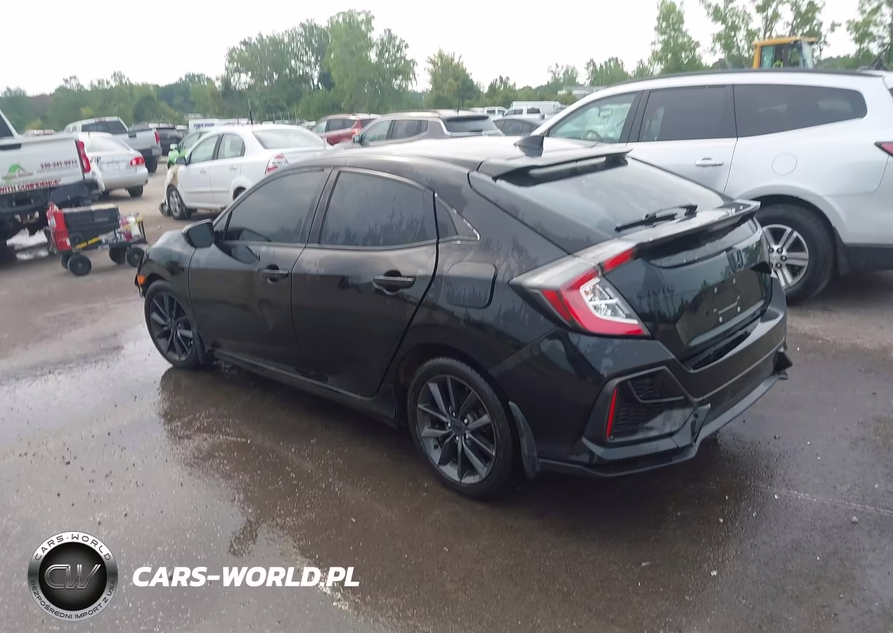 2020 Honda Civic Ex VIN:SHHFK7H67LU208208 - 3