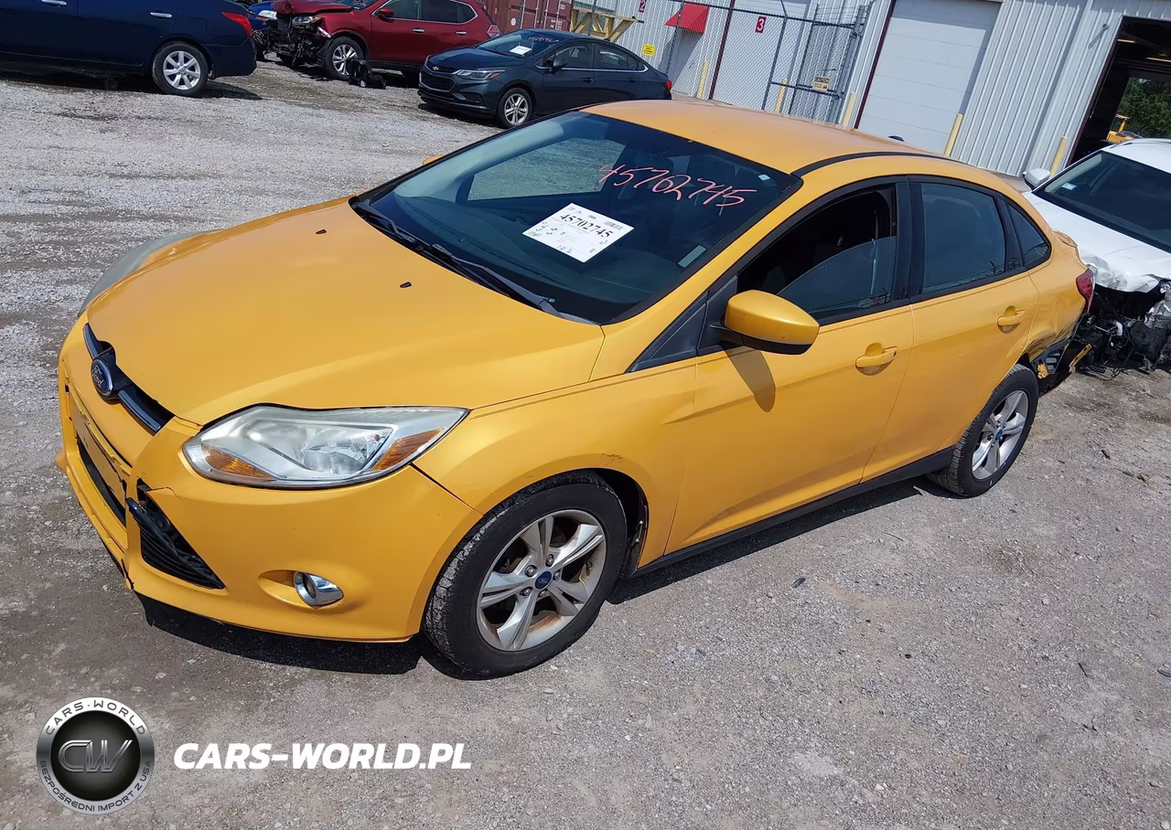 2012 Ford Focus Se VIN:1FAHP3F27CL354115 - 2