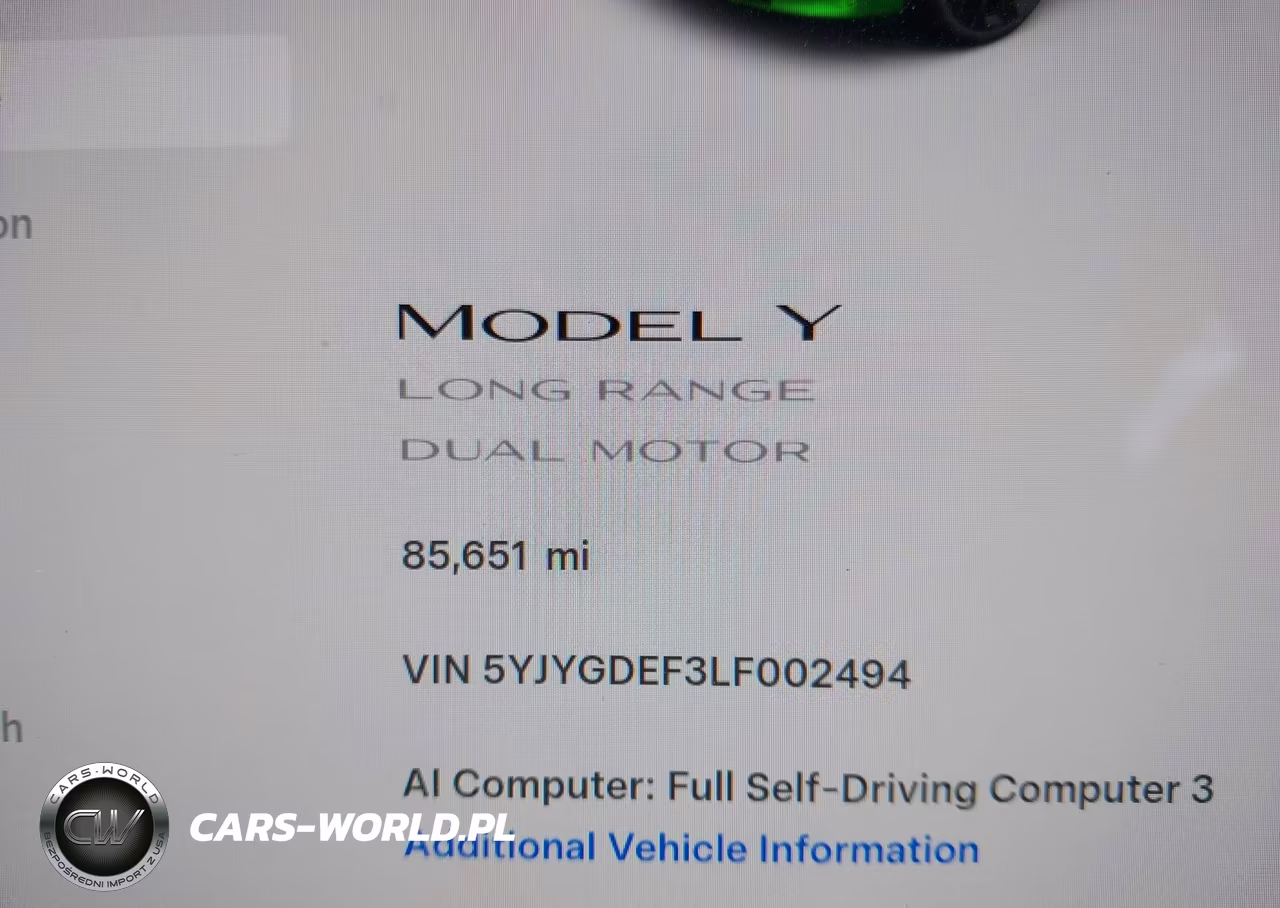 2020 Tesla Model Y Long Range Dual Motor All-Wheel Drive-Performance Dual Motor All-Wheel Drive VIN:5YJYGDEF3LF002494 - 13