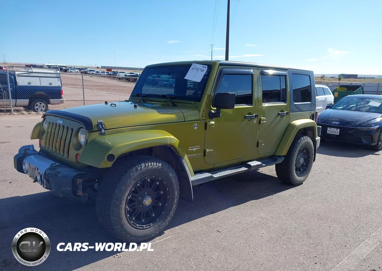 2008 Jeep Wrangler Unlimited Sahara VIN:1J8GA59168L599302 - 2