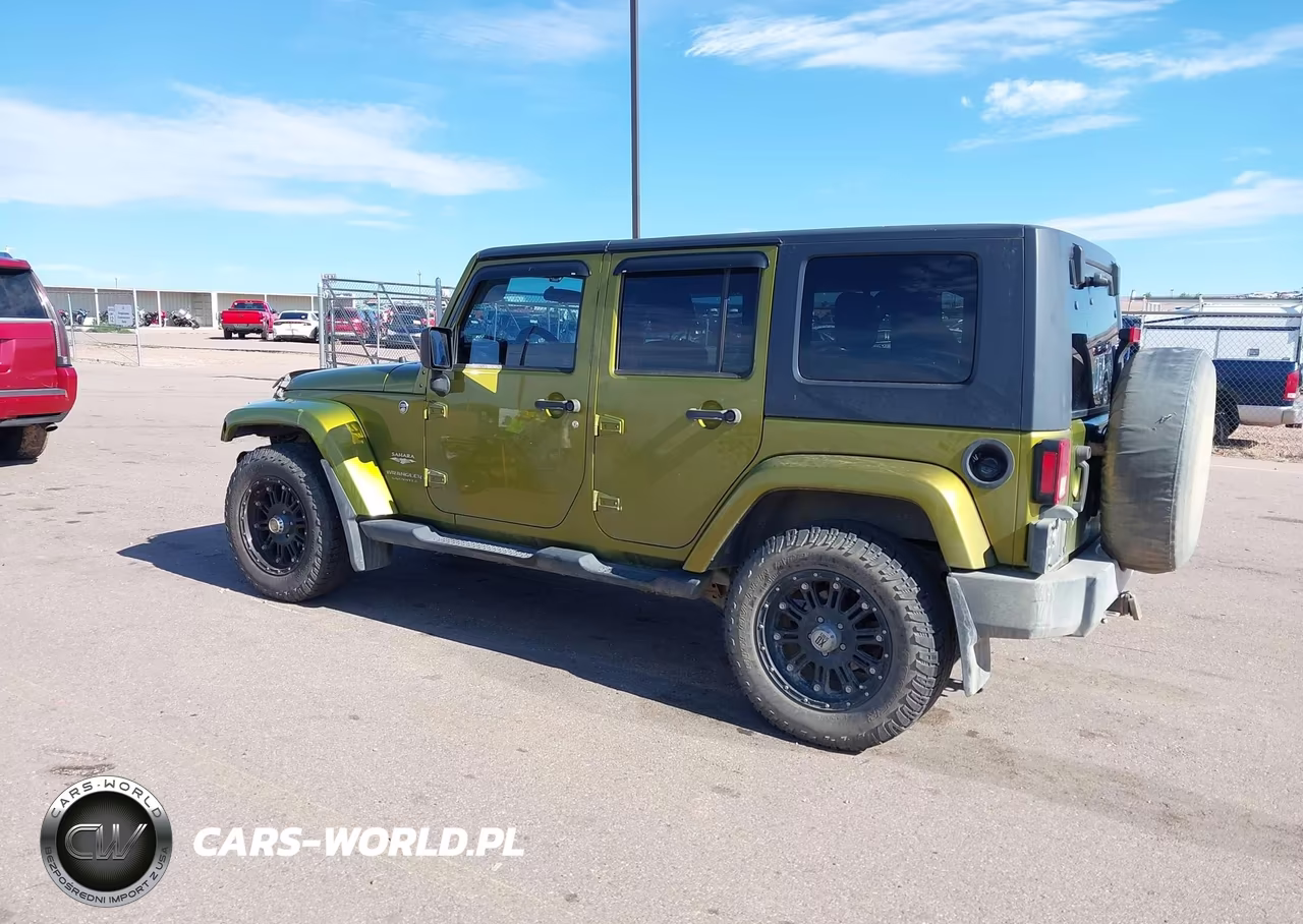 2008 Jeep Wrangler Unlimited Sahara VIN:1J8GA59168L599302 - 3