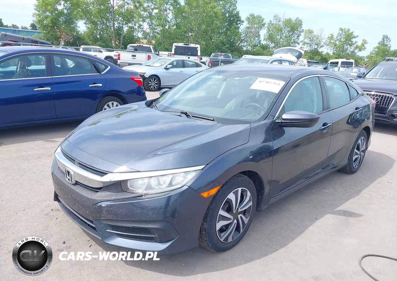 2016 Honda Civic Lx VIN:19XFC2F55GE006331 - 2