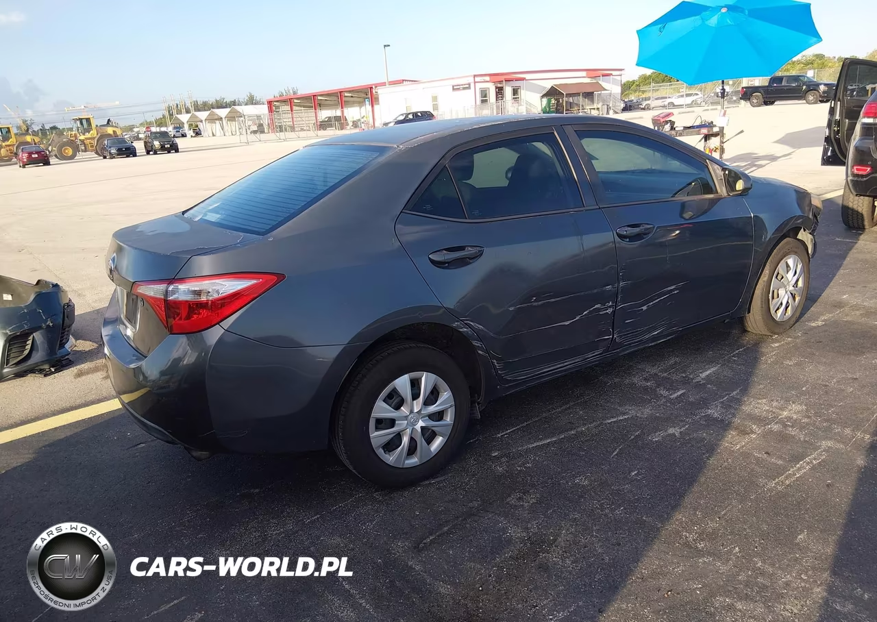 2014 Toyota Corolla L VIN:5YFBURHE9EP125884 - 4