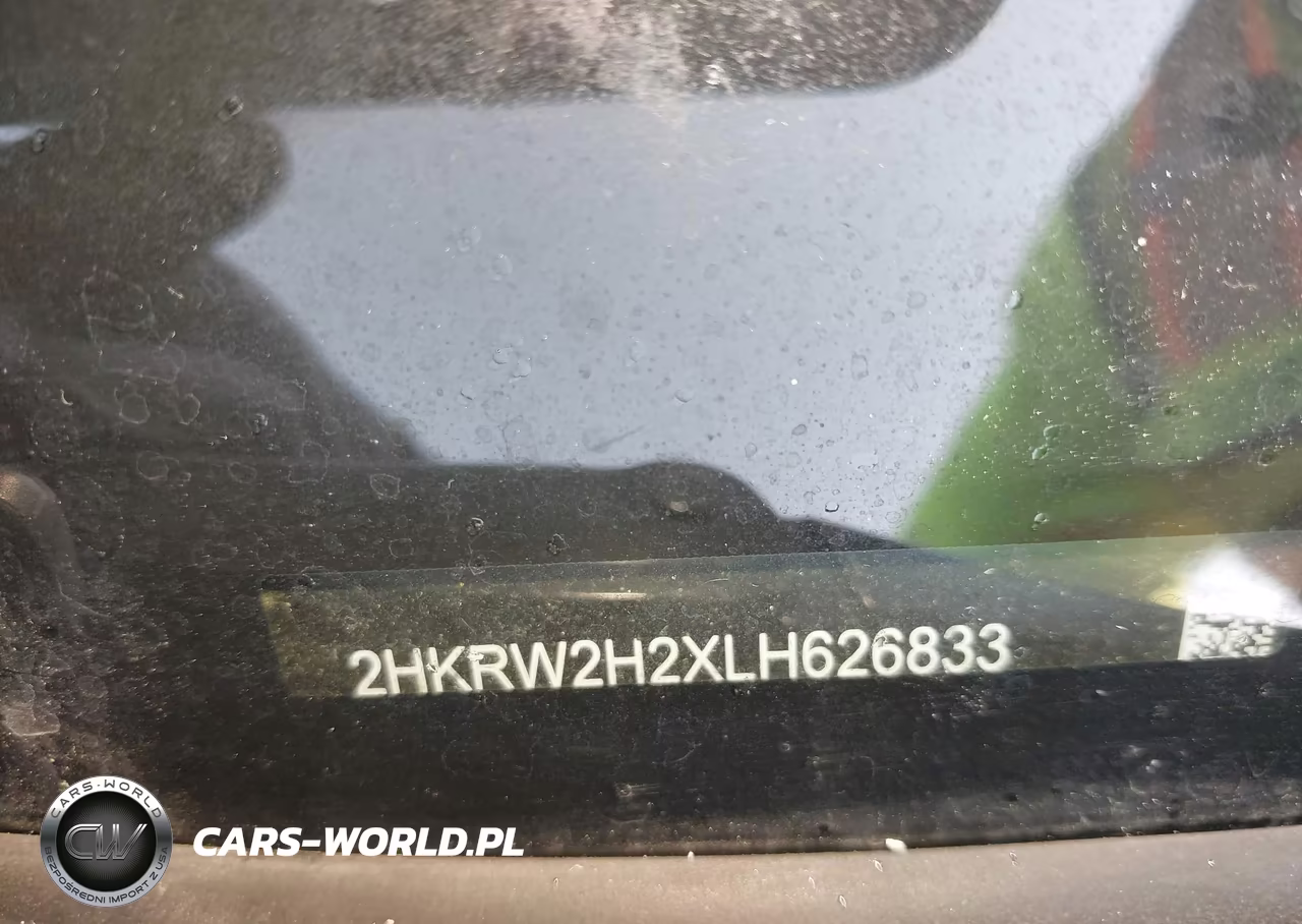 2020 Honda Cr-V Awd Lx VIN:2HKRW2H2XLH626833 - 20