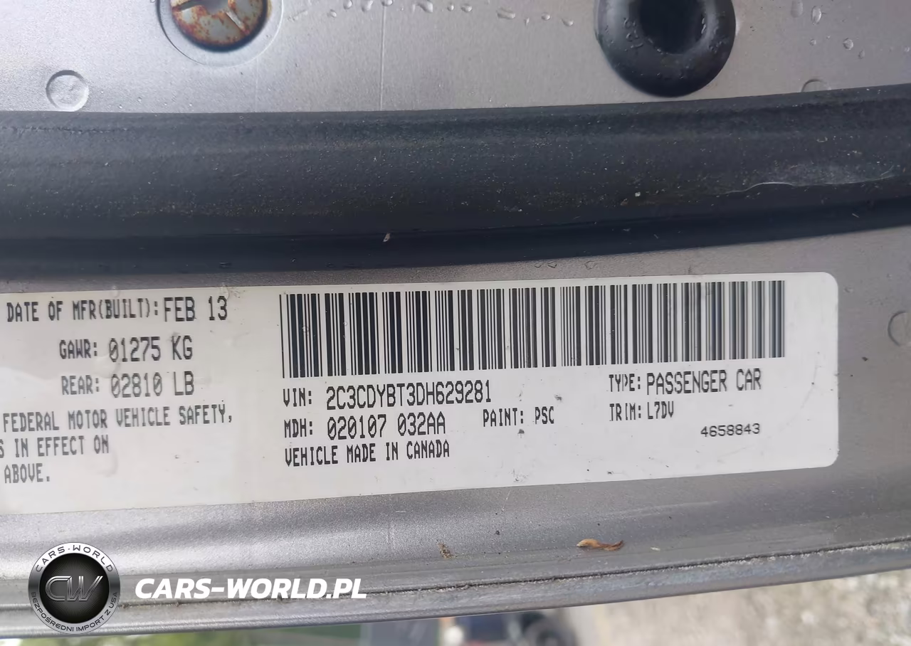 2013 Dodge Challenger R-T VIN:2C3CDYBT3DH629281 - 9