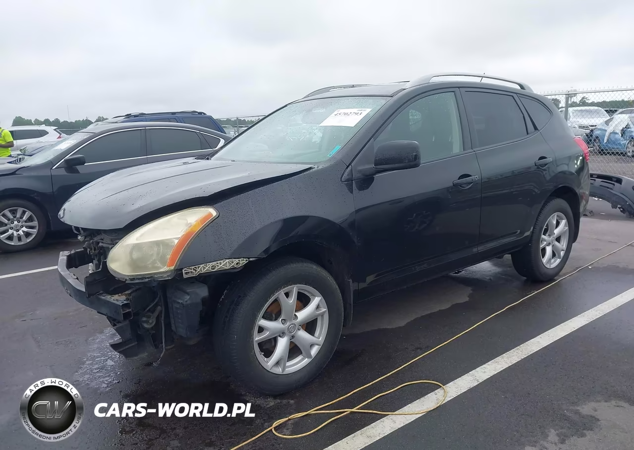 2009 Nissan Rogue Sl VIN:JN8AS58VX9W437059 - 2