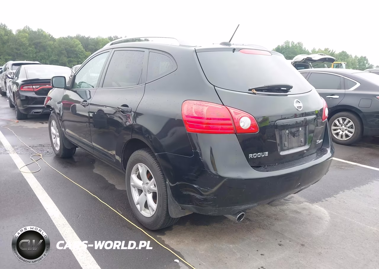 2009 Nissan Rogue Sl VIN:JN8AS58VX9W437059 - 3