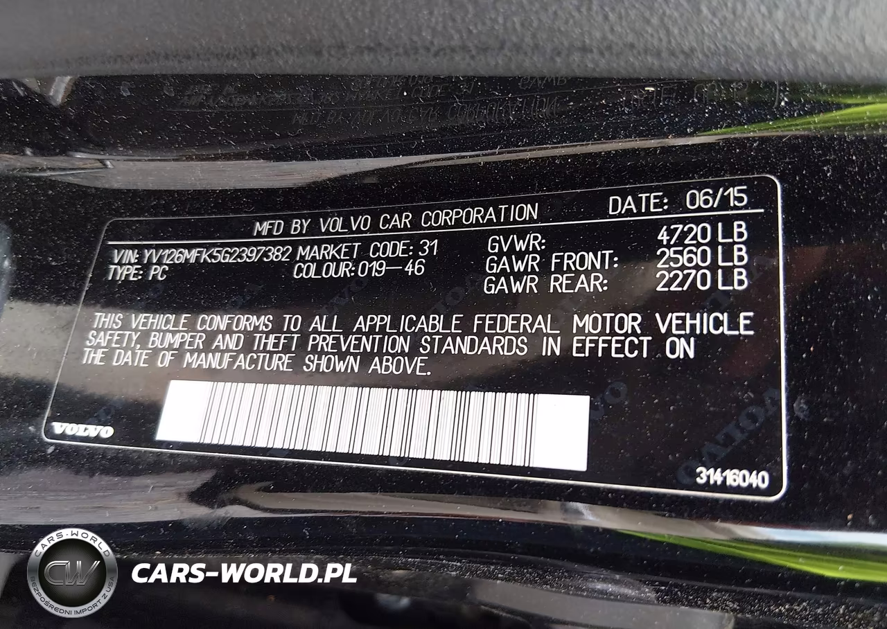 2016 Volvo S60 T5 Drive-E Premier VIN:YV126MFK5G2397382 - 9