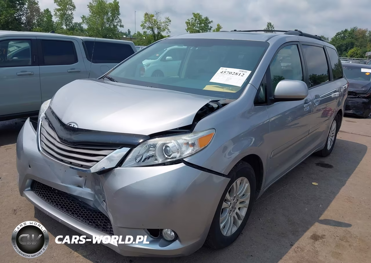 2012 Toyota Sienna Xle V6 8 Passenger VIN:5TDYK3DCXCS184660 - 2