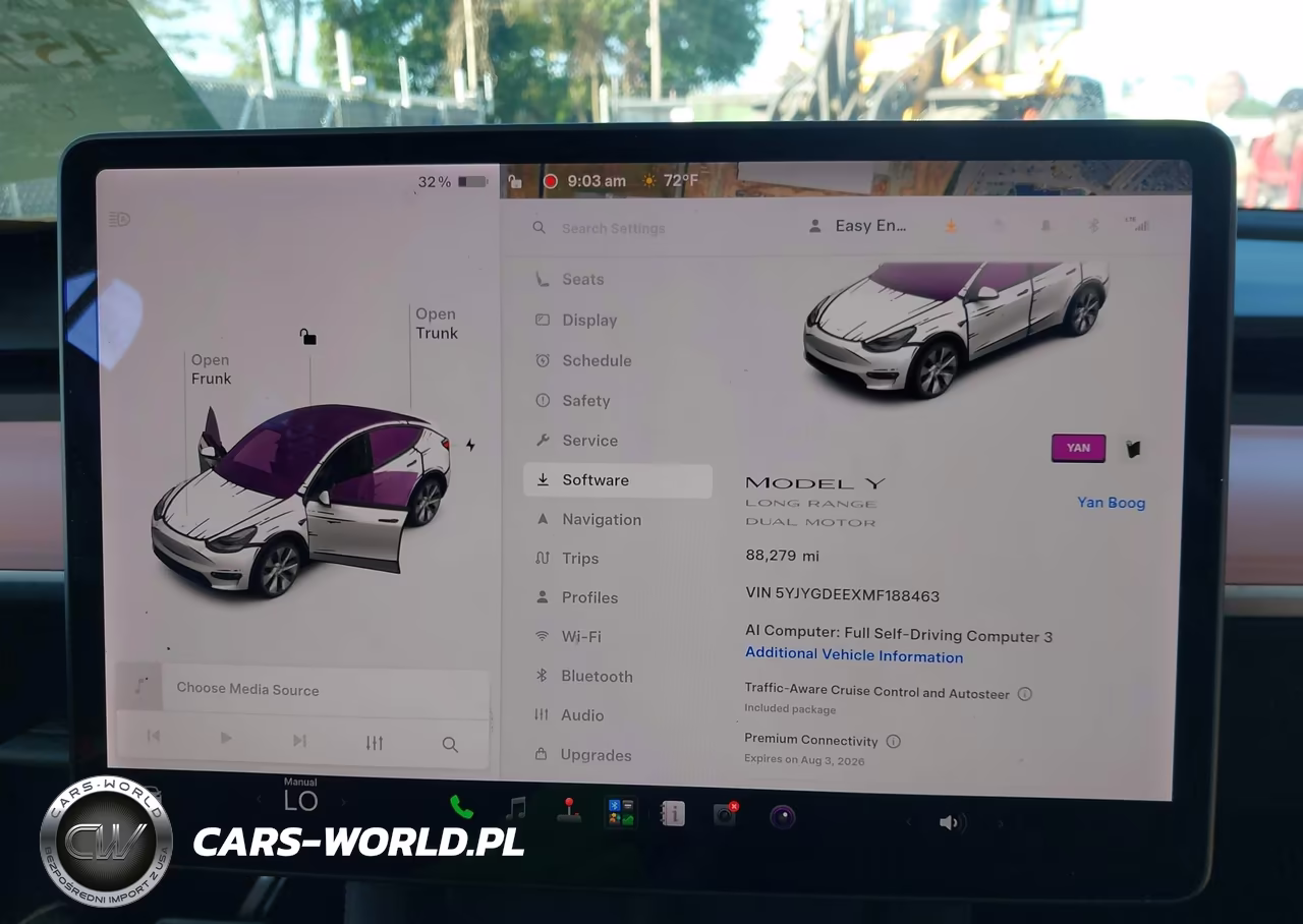2021 Tesla Model Y Long Range Dual Motor All-Wheel Drive VIN:5YJYGDEEXMF188463 - 17