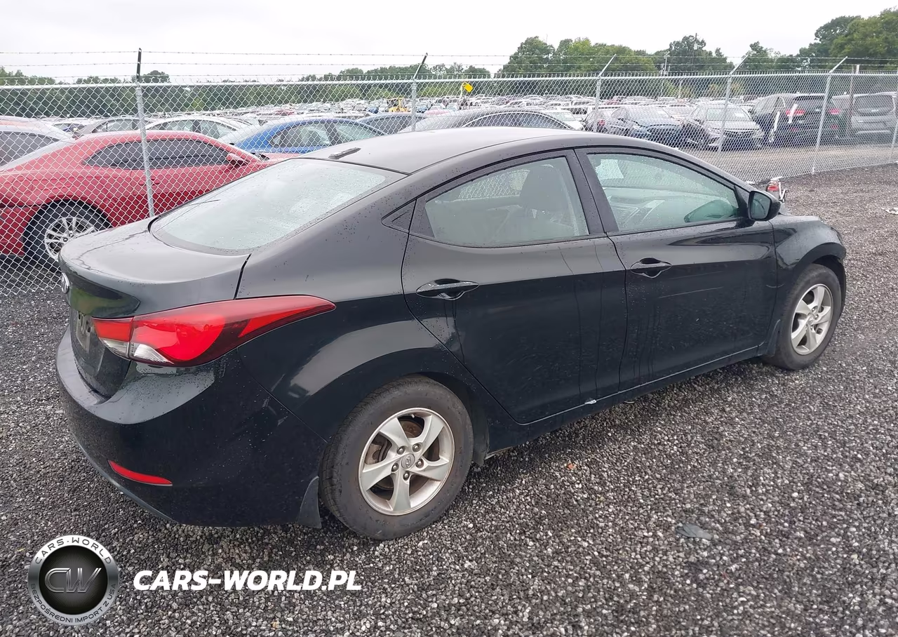 2015 Hyundai Elantra Se VIN:KMHDH4AE2FU283655 - 4