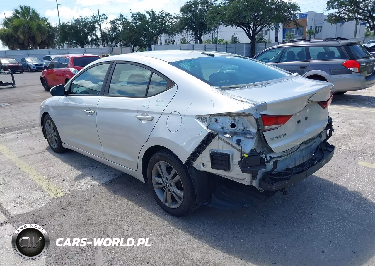 2017 Hyundai Elantra Se VIN:5NPD84LF9HH025222 - 3