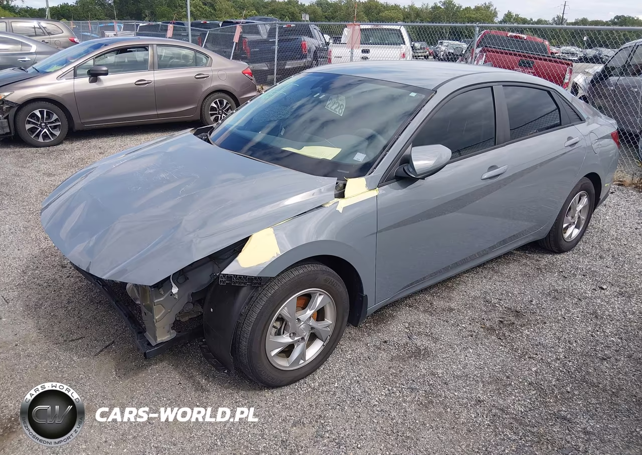 2022 Hyundai Elantra Se VIN:KMHLL4AGXNU308599 - 2