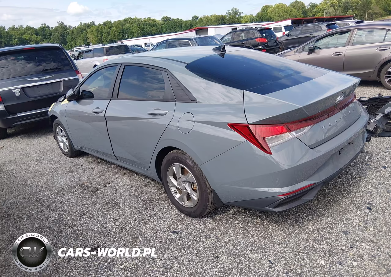 2022 Hyundai Elantra Se VIN:KMHLL4AGXNU308599 - 3