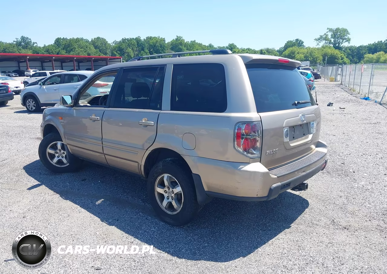 2007 Honda Pilot Ex-L VIN:5FNYF28637B008935 - 3