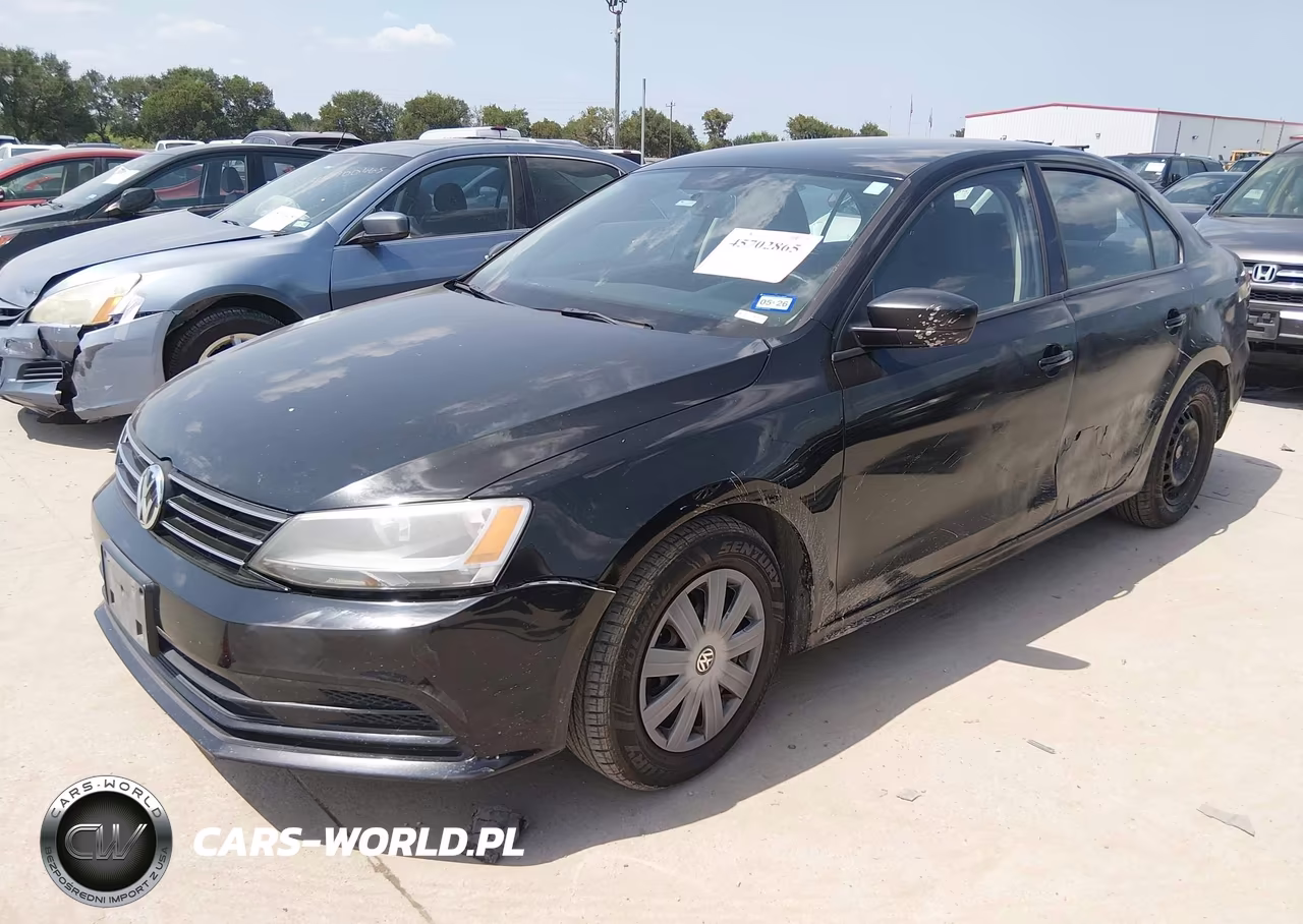 2015 Volkswagen Jetta 2.0L S VIN:3VW2K7AJ1FM297365 - 2