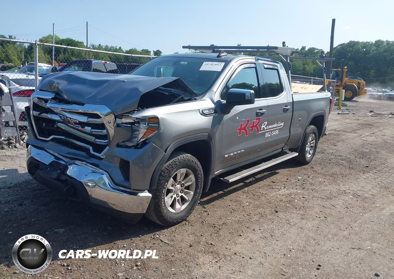 2020 GMC Sierra 1500 4Wd Standard Box Sle VIN:1GTR9BED0LZ220937 - 2