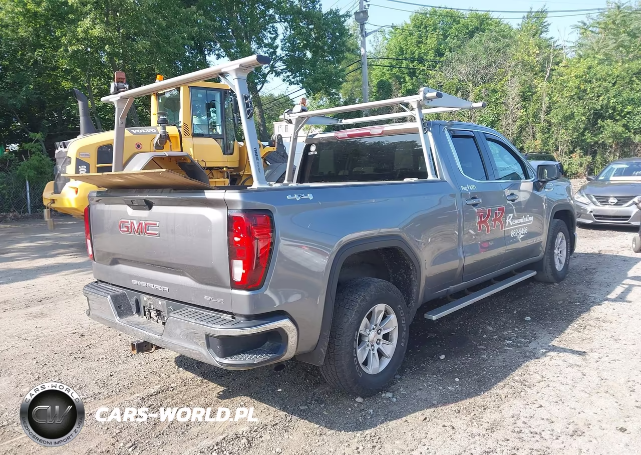 2020 GMC Sierra 1500 4Wd Standard Box Sle VIN:1GTR9BED0LZ220937 - 4