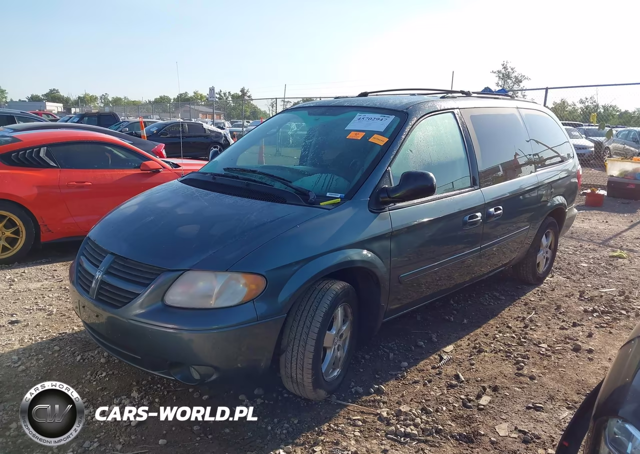 2007 Dodge Grand Caravan Sxt VIN:2D4GP44LX7R296301 - 2