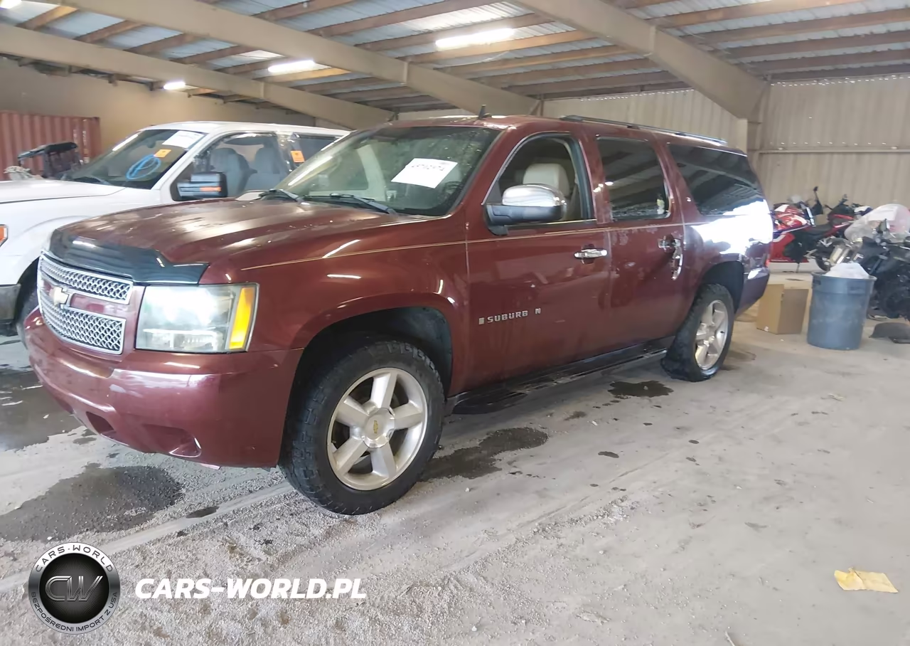 2008 Chevrolet Suburban 1500 Ltz VIN:3GNFK16338G129277 - 2