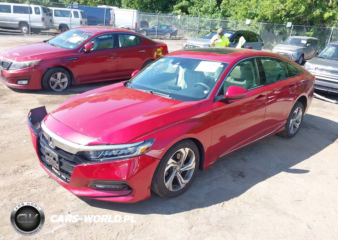 2018 Honda Accord Ex-L VIN:1HGCV1F50JA192296 - 2