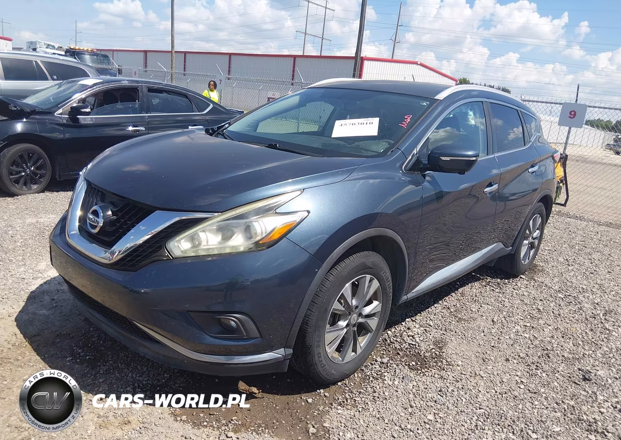 2015 Nissan Murano Sl VIN:5N1AZ2MG4FN216356 - 2