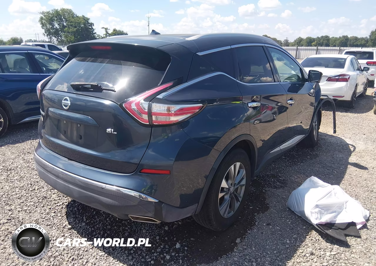 2015 Nissan Murano Sl VIN:5N1AZ2MG4FN216356 - 4