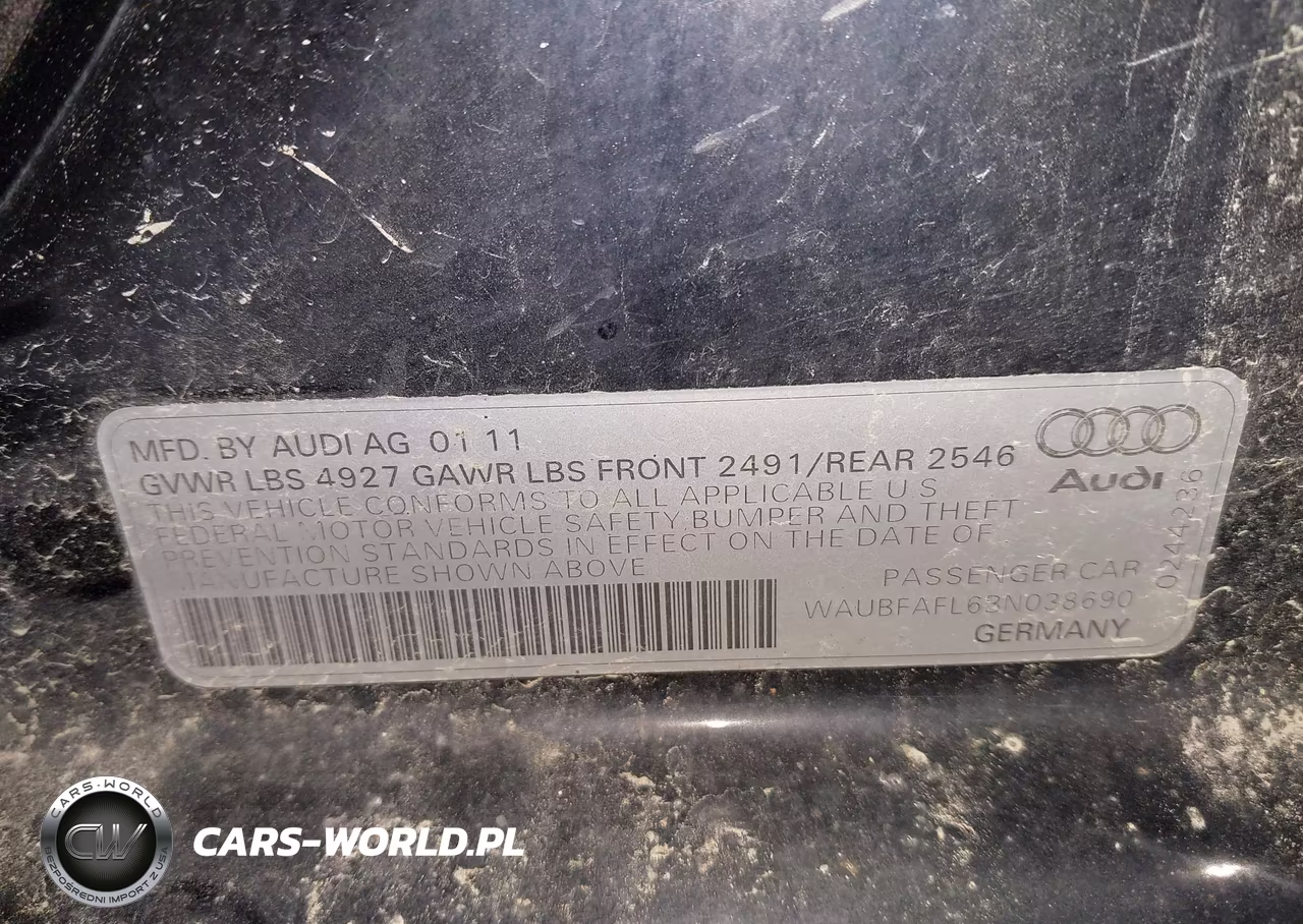 2011 Audi A4 2.0T Premium VIN:WAUBFAFL6BN038690 - 9