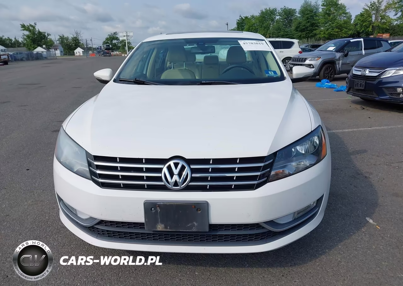 2012 Volkswagen Passat 2.5L Sel Premium VIN:1VWCP7A34CC039541 - 12