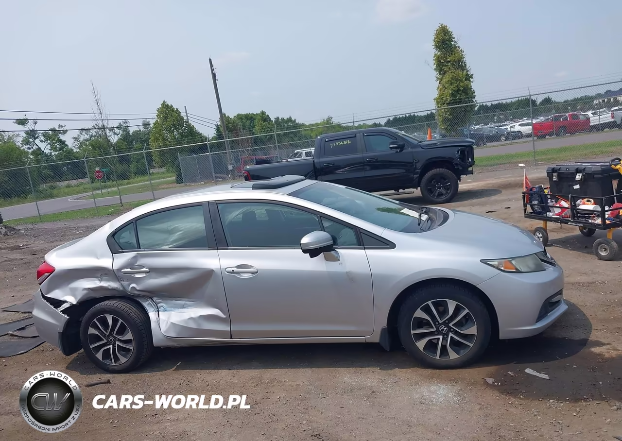 2015 Honda Civic Ex VIN:19XFB2F81FE010758 - 13