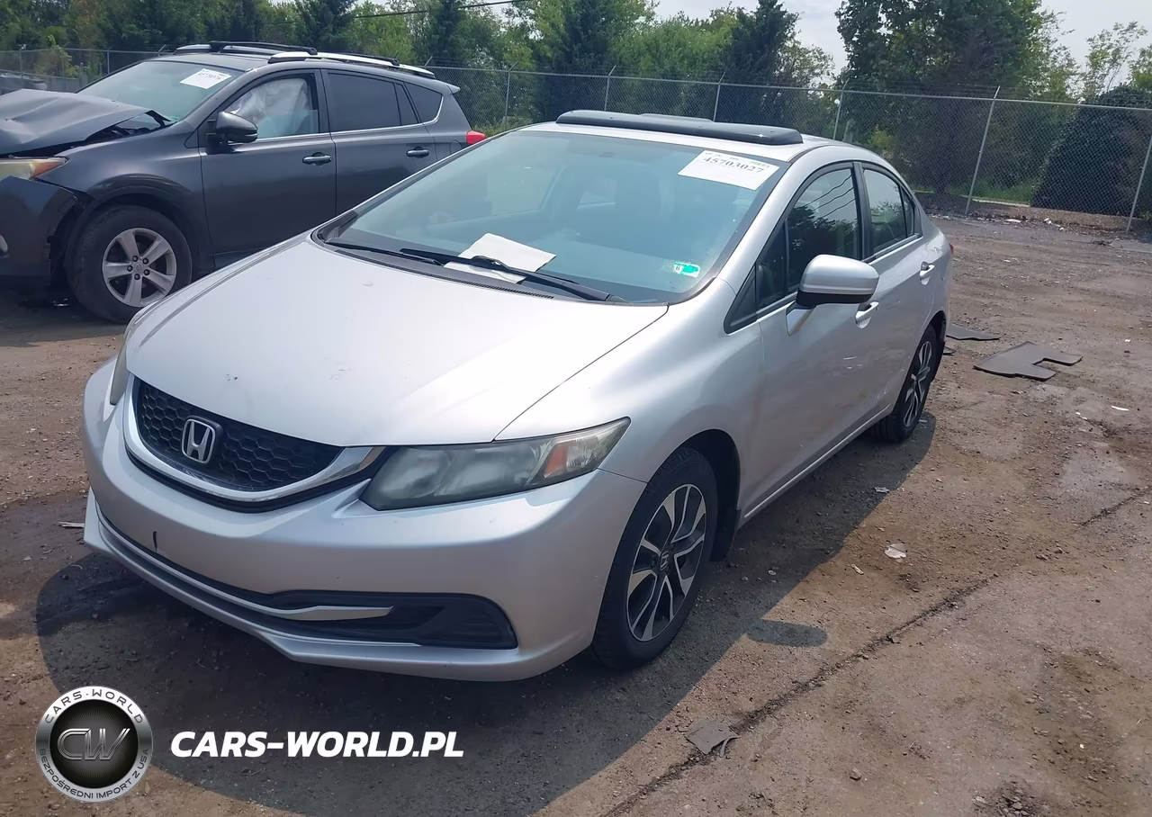 2015 Honda Civic Ex VIN:19XFB2F81FE010758 - 2