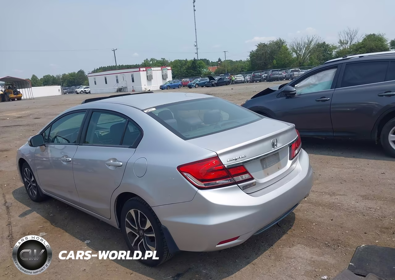 2015 Honda Civic Ex VIN:19XFB2F81FE010758 - 3