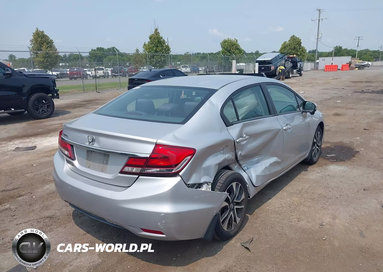 2015 Honda Civic Ex VIN:19XFB2F81FE010758 - 4